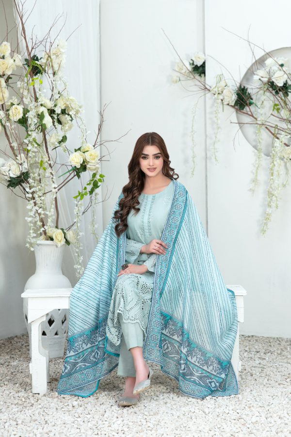 Tawakkal-Le Classique Lawn Collection 3 Piece D-2243