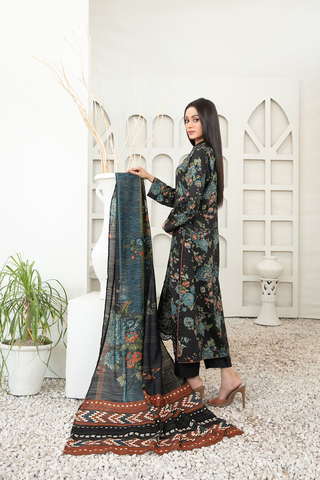 HARIKA 3 Piece Collection By Tawakkal Fabrics | D-4048