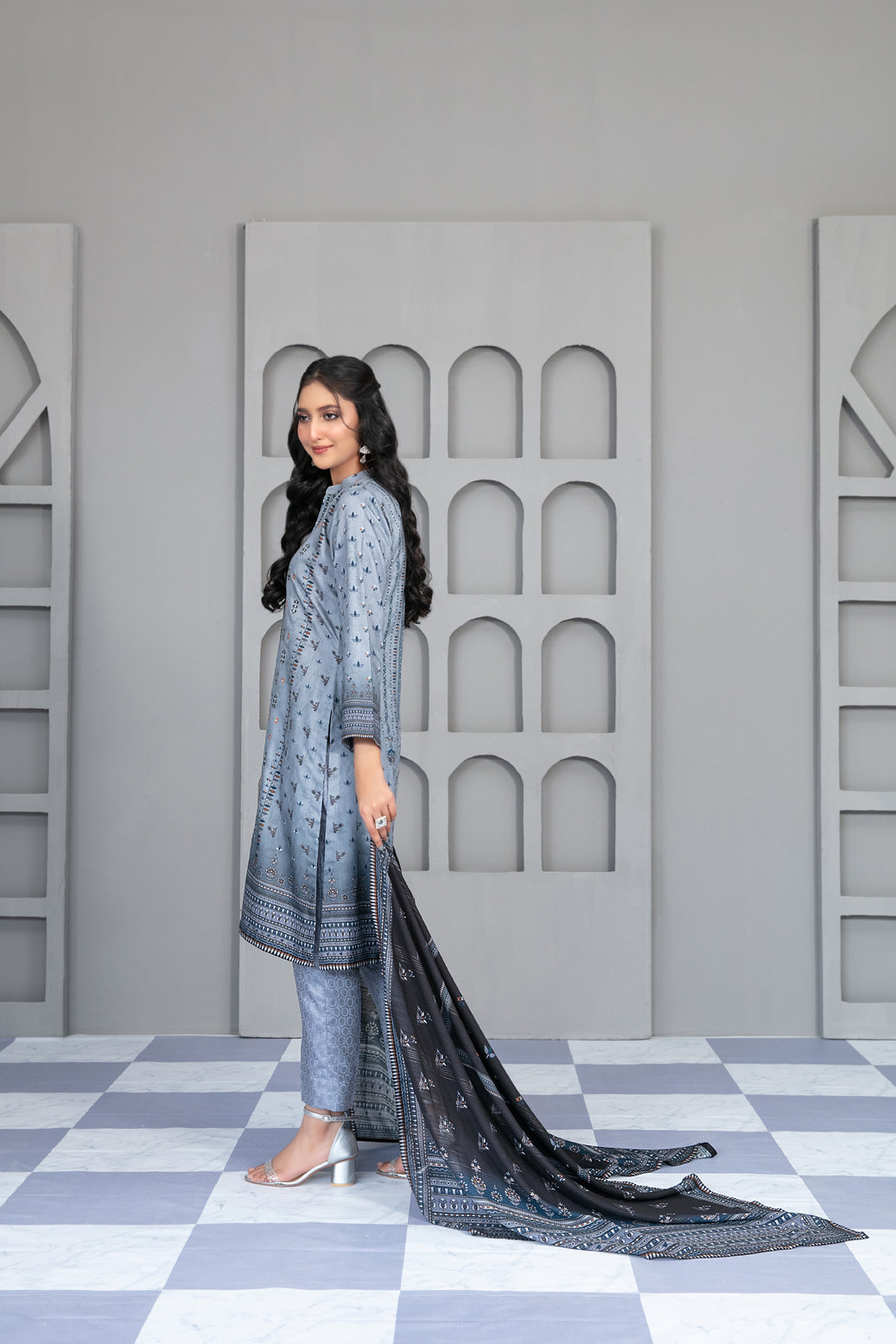 DILSAH 3 Piece Collection By Tawakkal Fabrics | D-5184