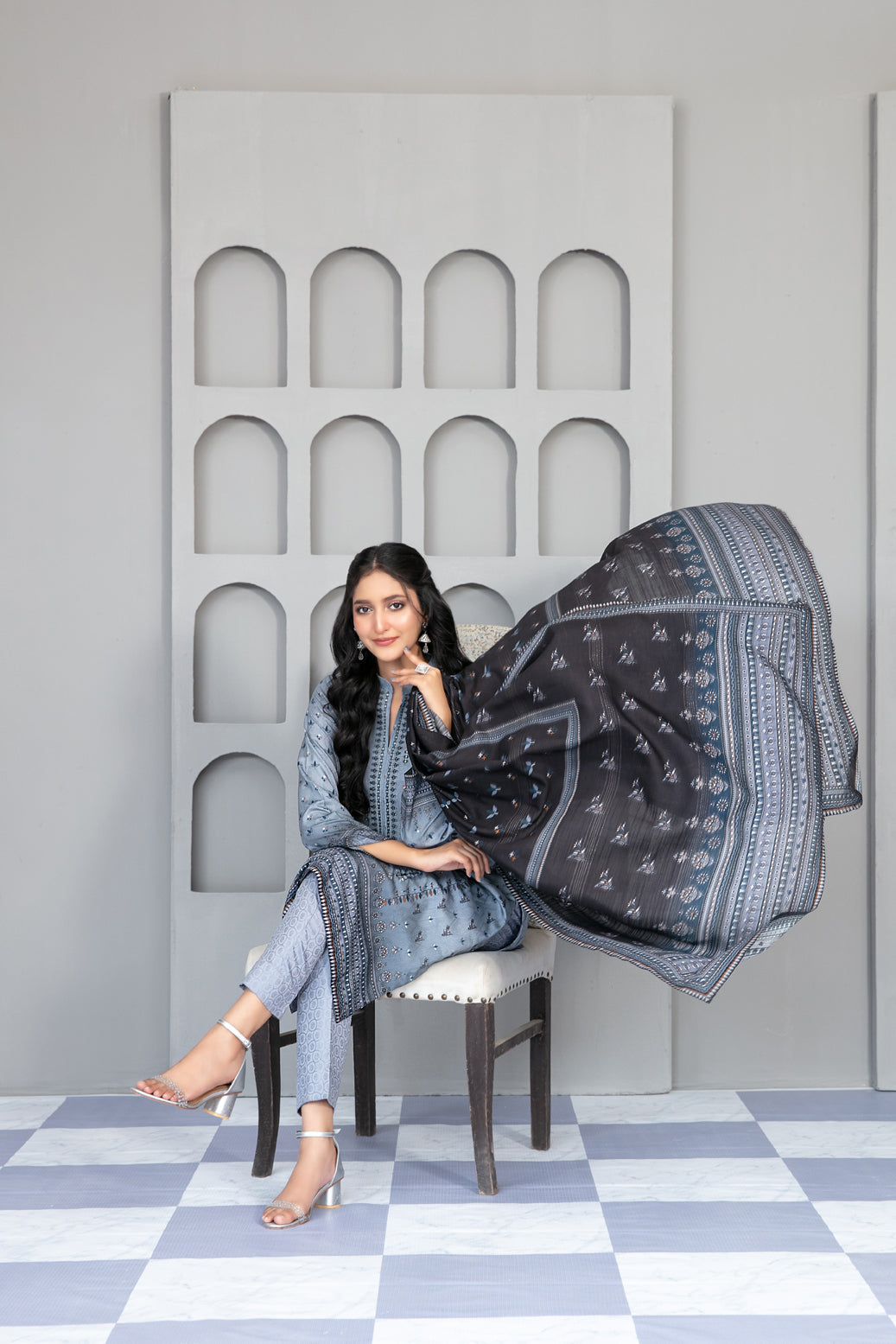 DILSAH 3 Piece Collection By Tawakkal Fabrics | D-5184