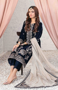 Velvet Reverie Collection By Tawakkal Fabrics | D-4040