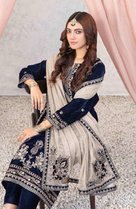 Velvet Reverie Collection By Tawakkal Fabrics | D-4040