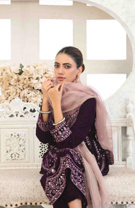 Velvet Reverie Collection By Tawakkal Fabrics | D-4039