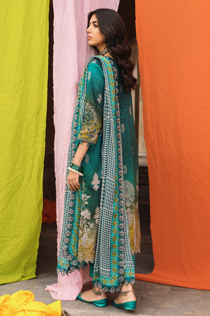 CHARIZMA-3-PC Chunri Embroidered Lawn Collection CH4-07