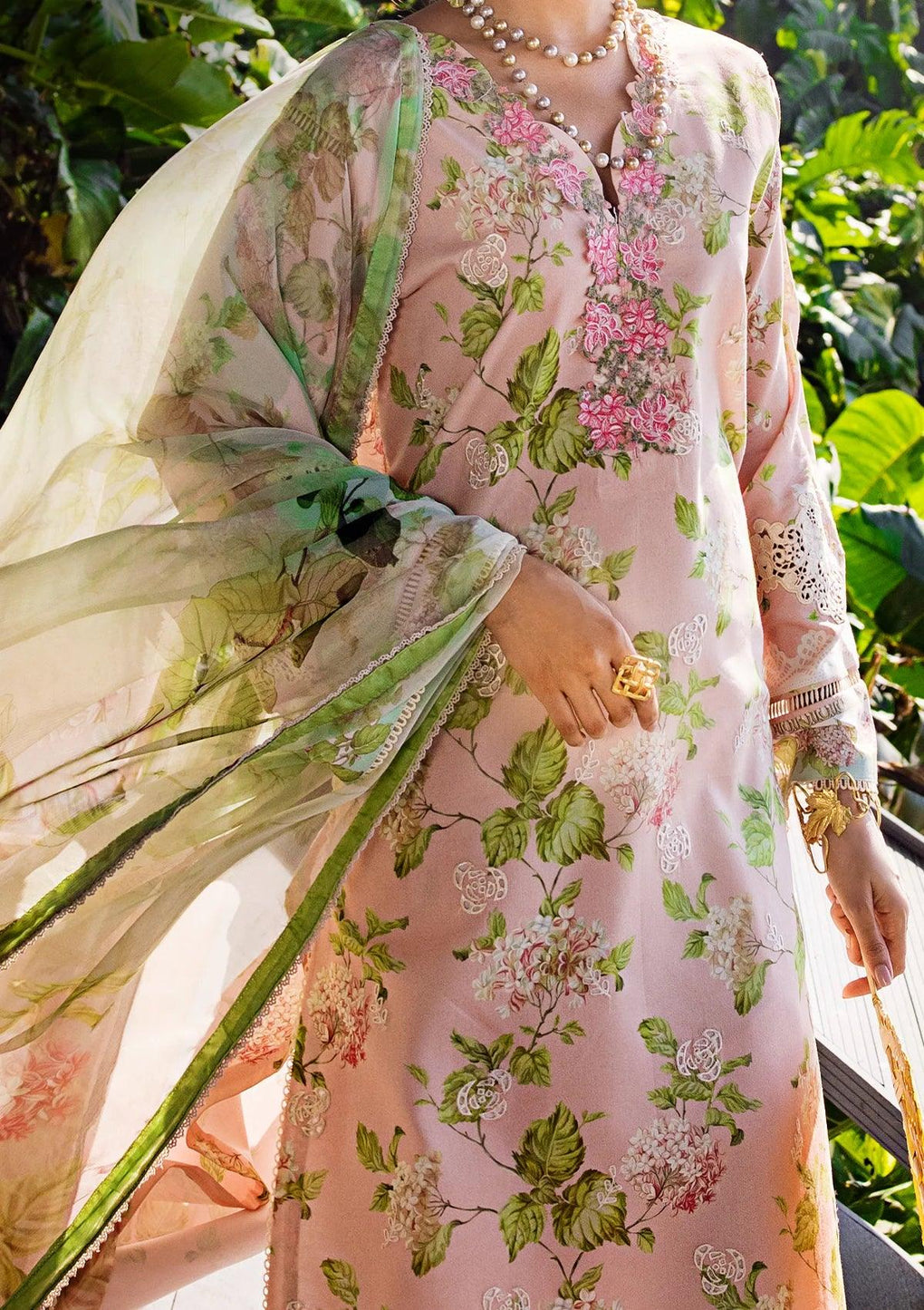 ELAF SIGNATURE 2024 - EMBROIDERED LAWN COLLECTION-ESL-05B DELIGHT DRAPE