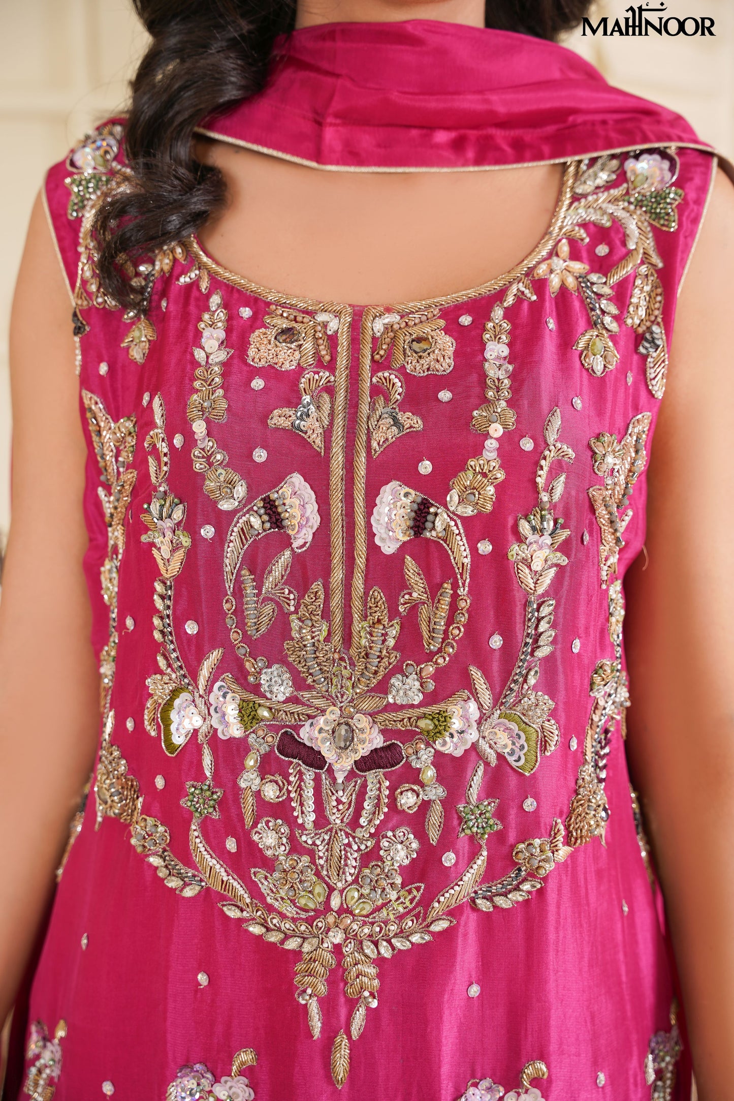 MAHNOOR SILK COLLECTION-LUXURY FORMAL-MCR-1325