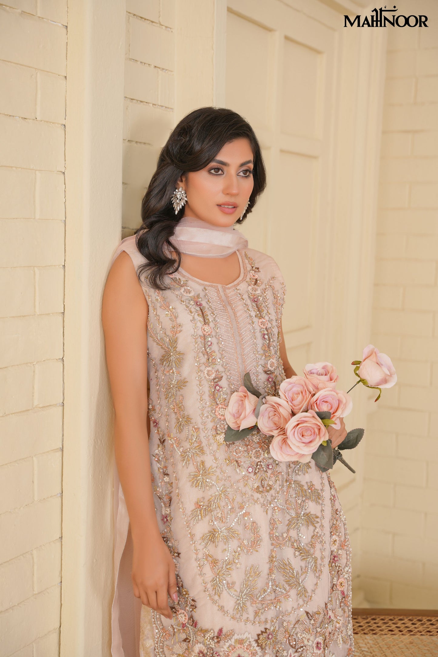 MAHNOOR SILK COLLECTION-LUXURY FORMAL-MNC-4186
