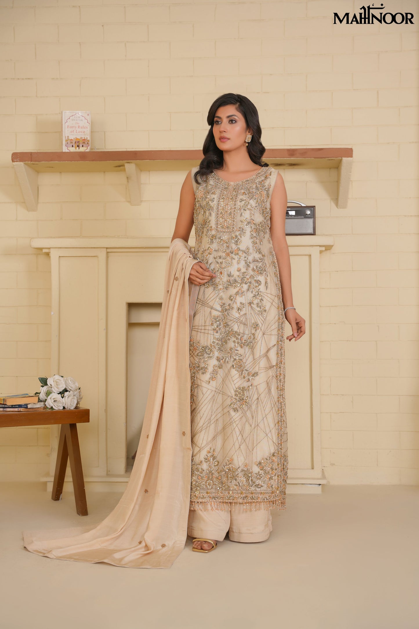 MAHNOOR SILK COLLECTION-LUXURY FORMAL-MNC-4204
