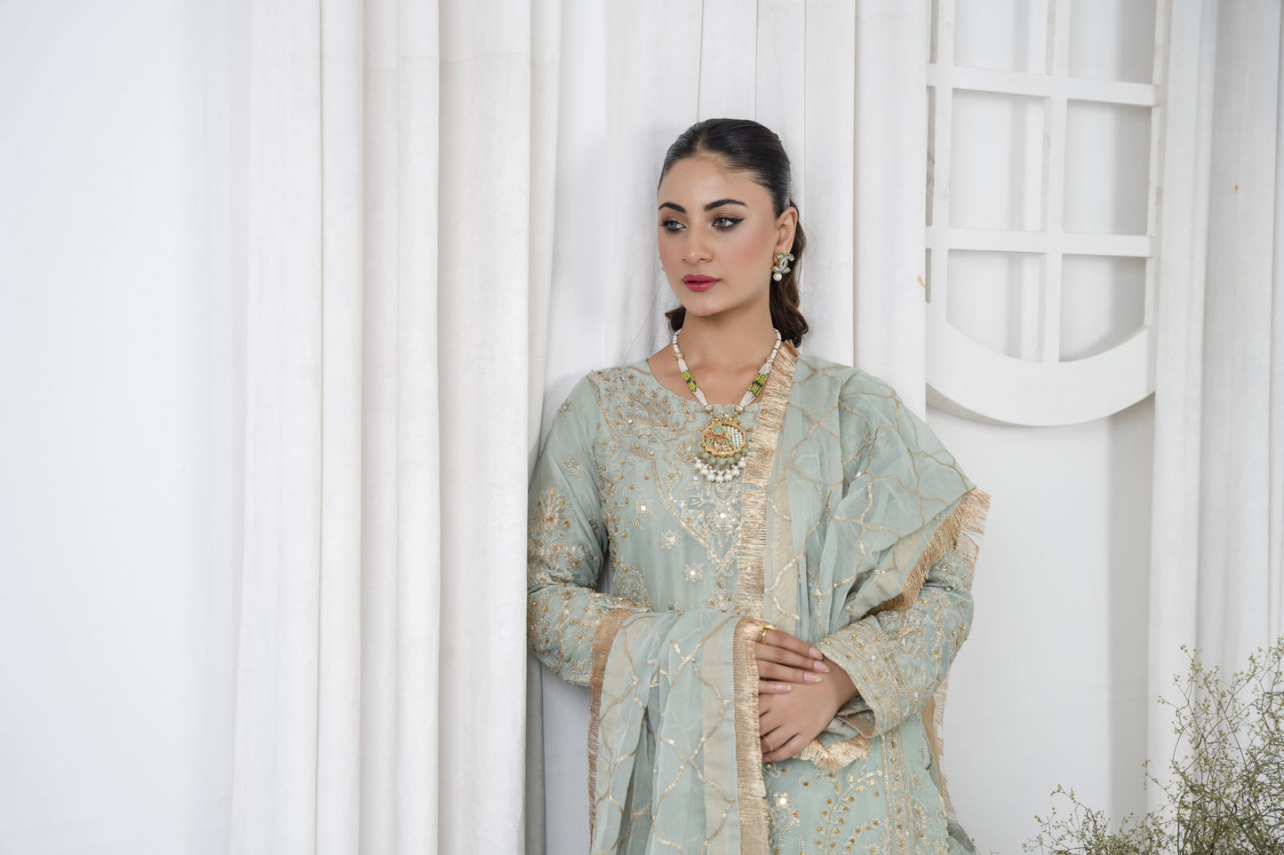 MAHNOOR SILK COLLECTION-LUXURY FORMAL-MNC-6021
