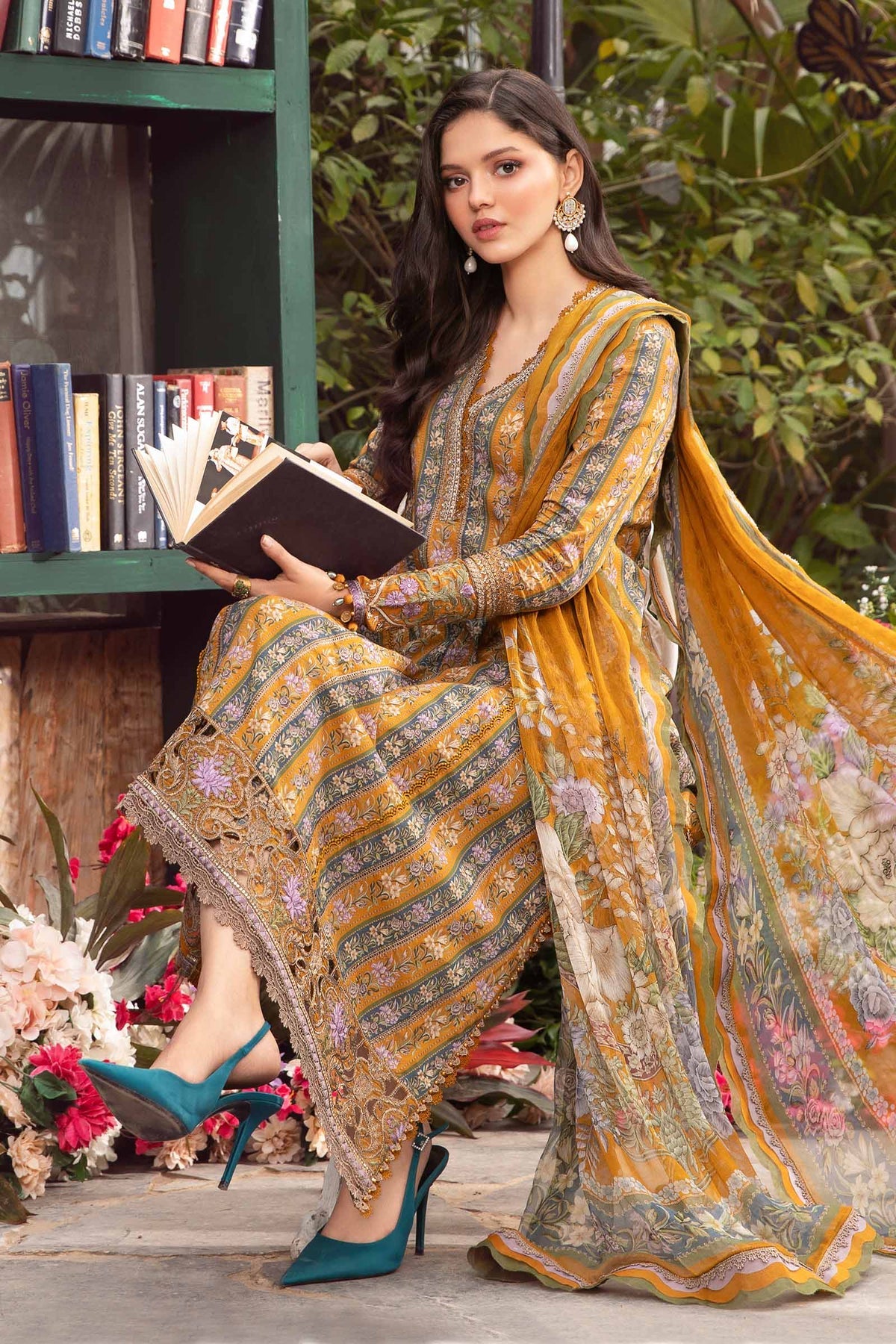 MARIA.B PRINT LAWN-MPT-2107-A
