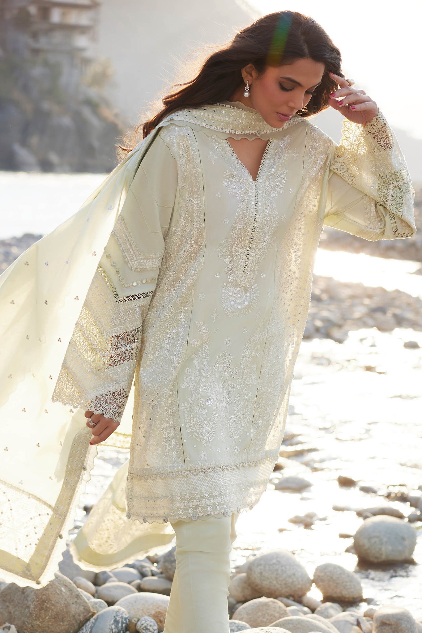 ELAN-ZEINA LAWN 3 Piece Suit (EL24-12 A)