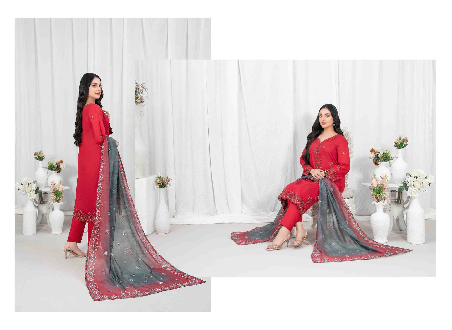 Tawakkal Lekeesha Collection 3 Piece D-2828