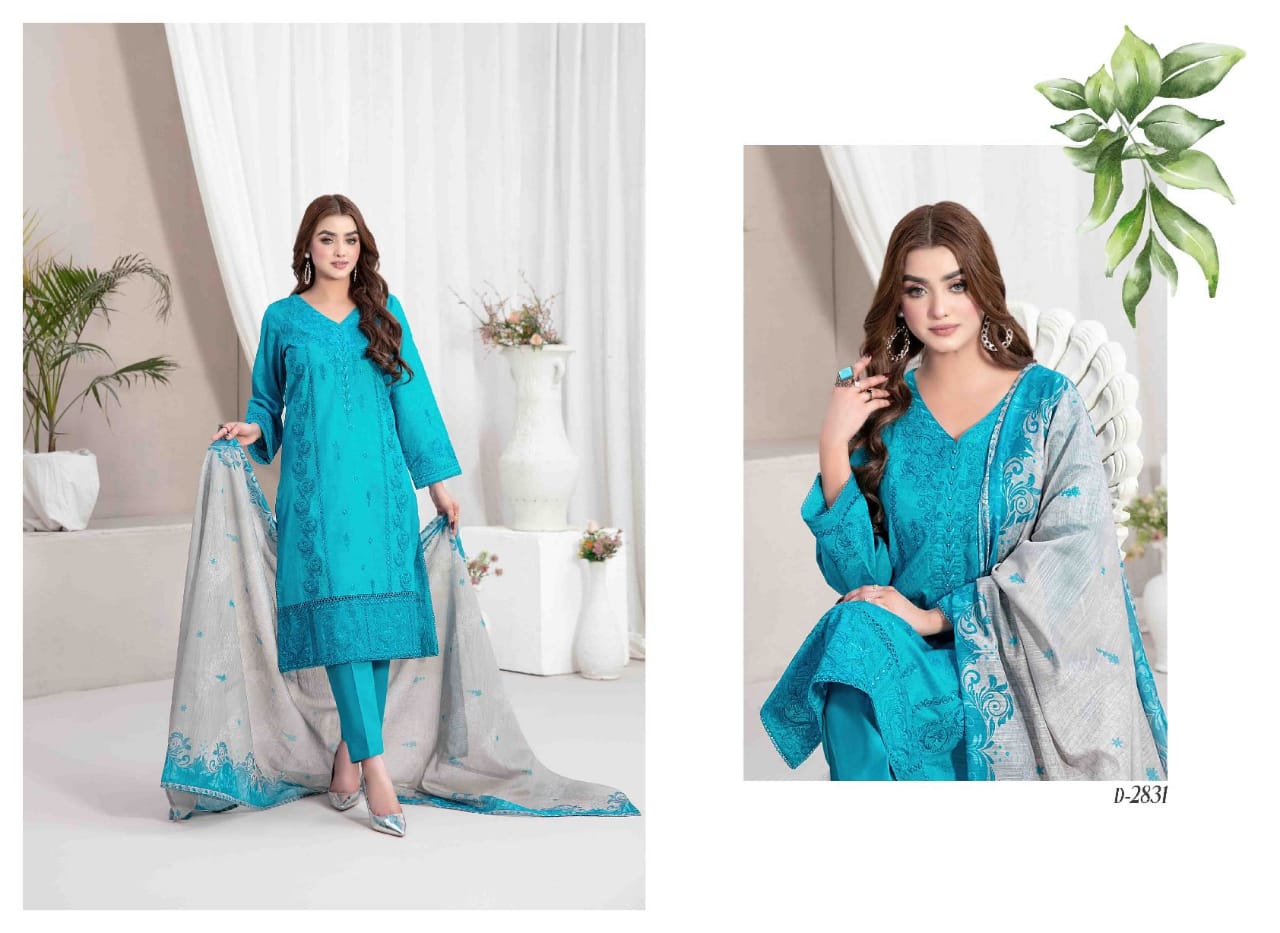 Tawakkal Lekeesha Collection 3 Piece D-2831