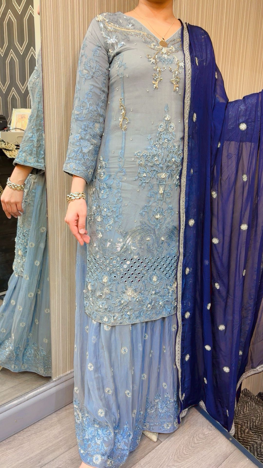 MAHNOOR PARY WEAR COLLECTION-MNC-1991