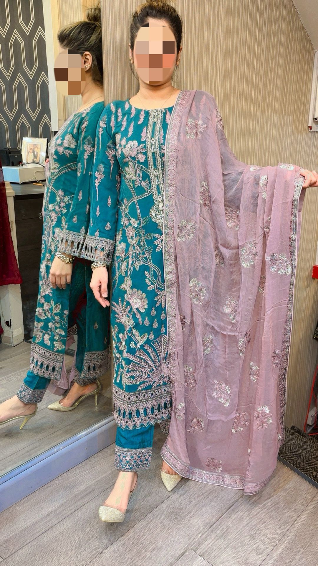 MAHNOOR PARY WEAR COLLECTION-MNC-1993