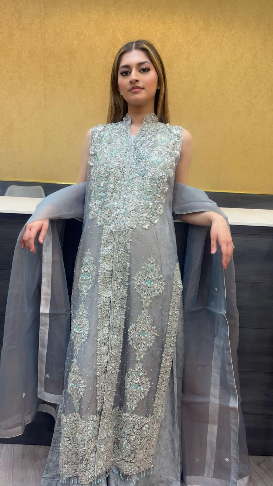 MAHNOOR ORGANZA COLLECTION-LUXURY FORMAL-MNC-4263