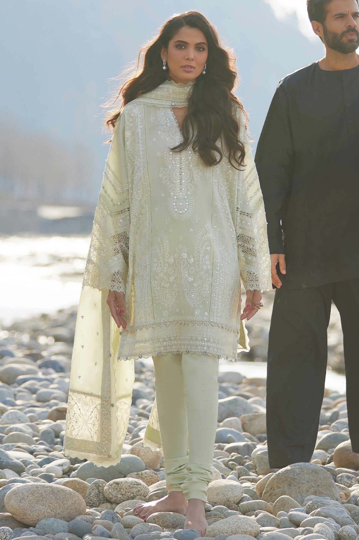 ELAN-ZEINA LAWN 3 Piece Suit (EL24-12 A)