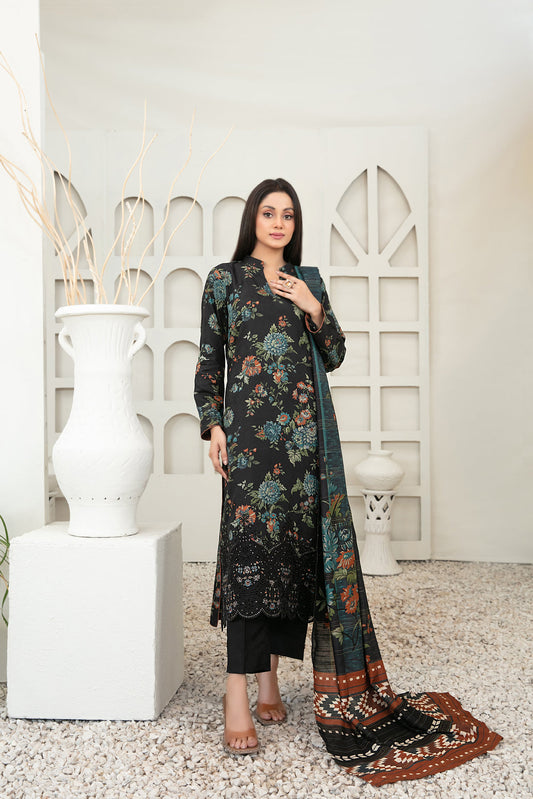 HARIKA 3 Piece Collection By Tawakkal Fabrics | D-4048