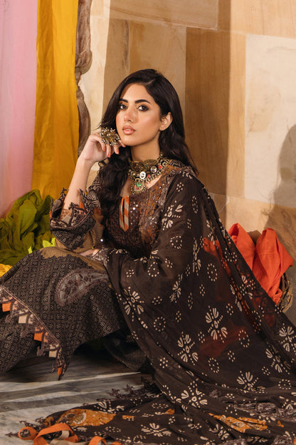 CHARIZMA-3PC Chunri Embroidered Lawn Collection CH4-05