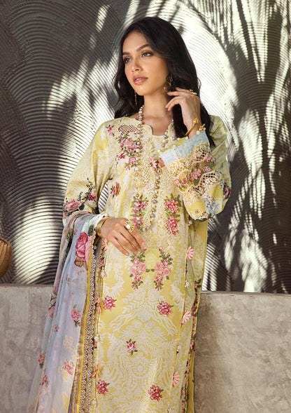 ELAF SIGNATURE 2024 - EMBROIDERED LAWN COLLECTION-ESL-02A PIXIE DUST