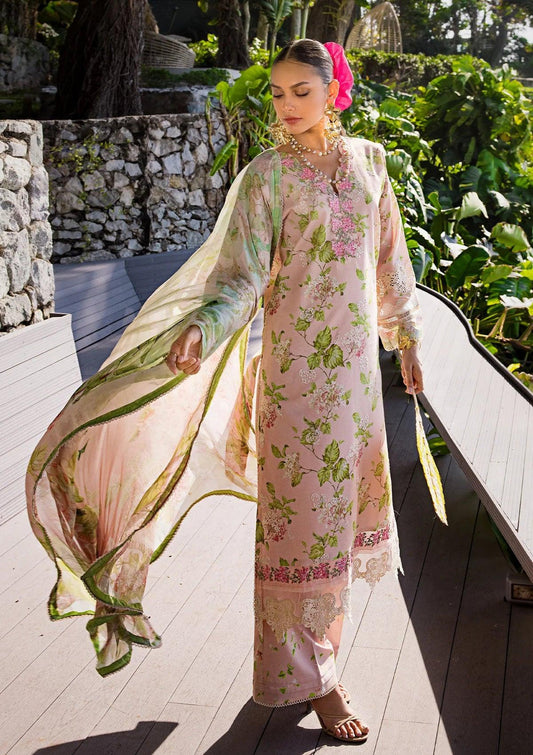 ELAF SIGNATURE 2024 - EMBROIDERED LAWN COLLECTION-ESL-05B DELIGHT DRAPE