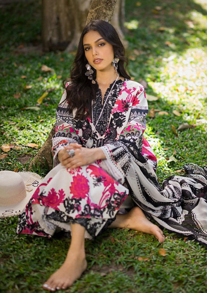 ELAF SIGNATURE 2024 - EMBROIDERED LAWN COLLECTION-ESL-01B CLAUDIA