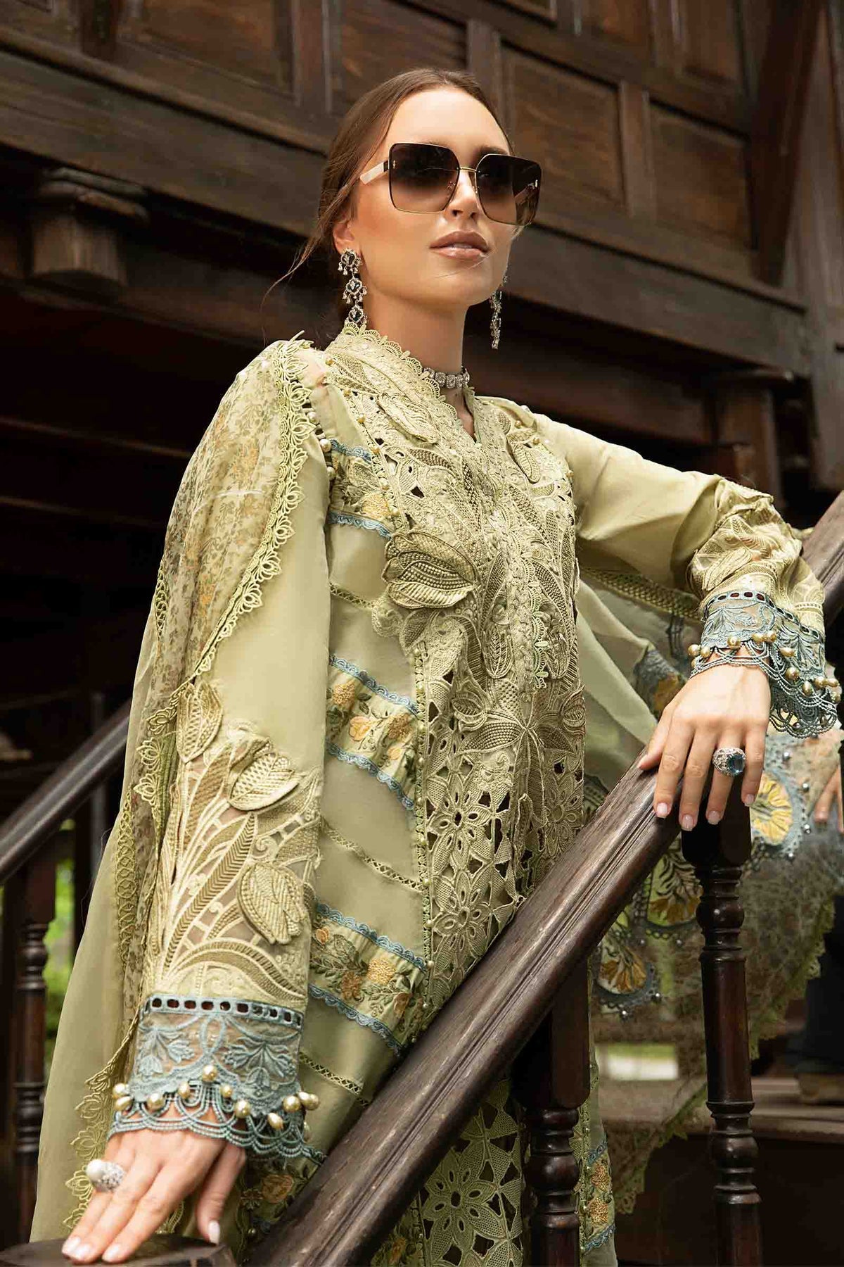 MARIA.B-3 Piece stitched Suit | EID LAWN-24-10