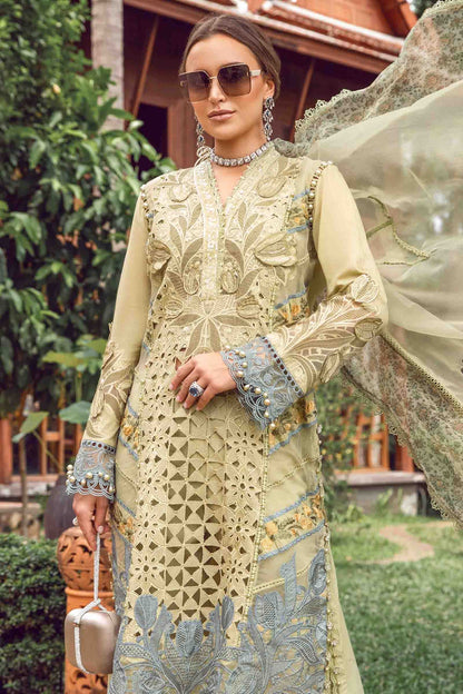 MARIA.B-3 Piece stitched Suit | EID LAWN-24-10