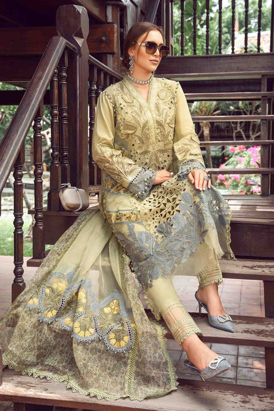 MARIA.B-3 Piece stitched Suit | EID LAWN-24-10