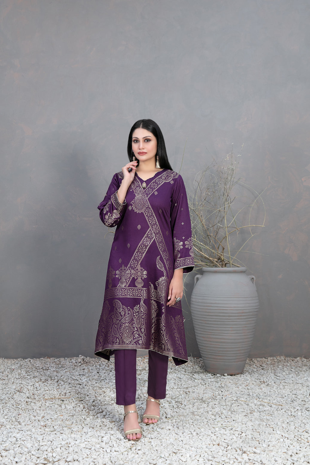 Tawakkal New Staple Banarsi-Printed Embroidered Dupatta Collection 2024-D-1438