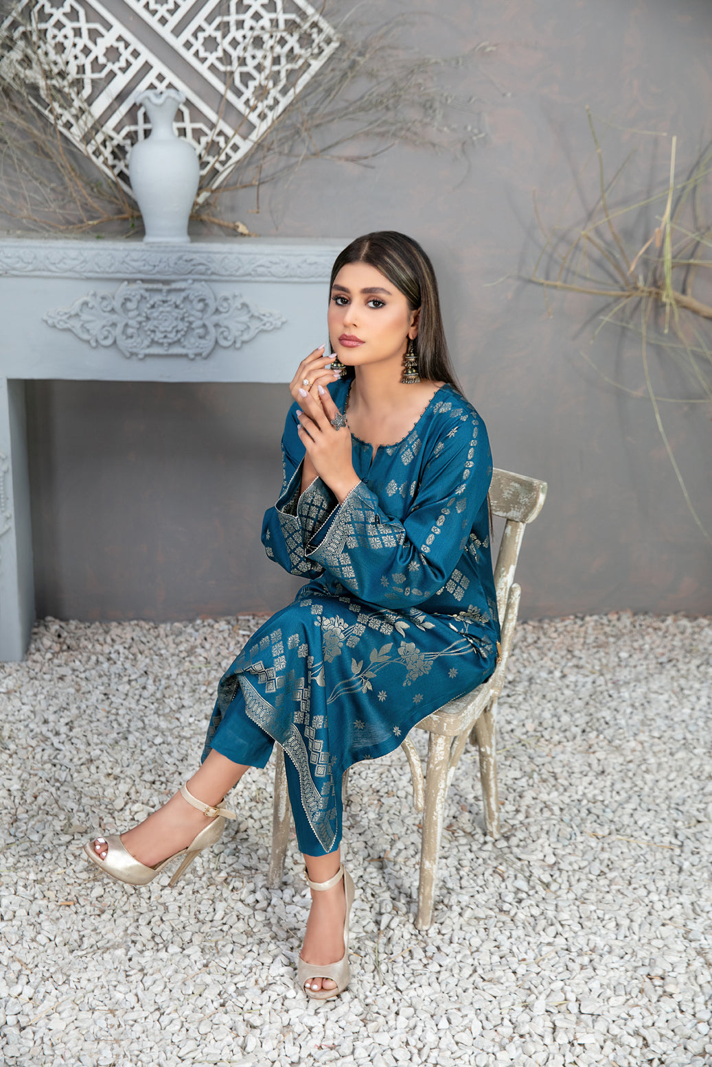 Tawakkal New Staple Banarsi-Printed Embroidered Dupatta Collection 2024-D-1440