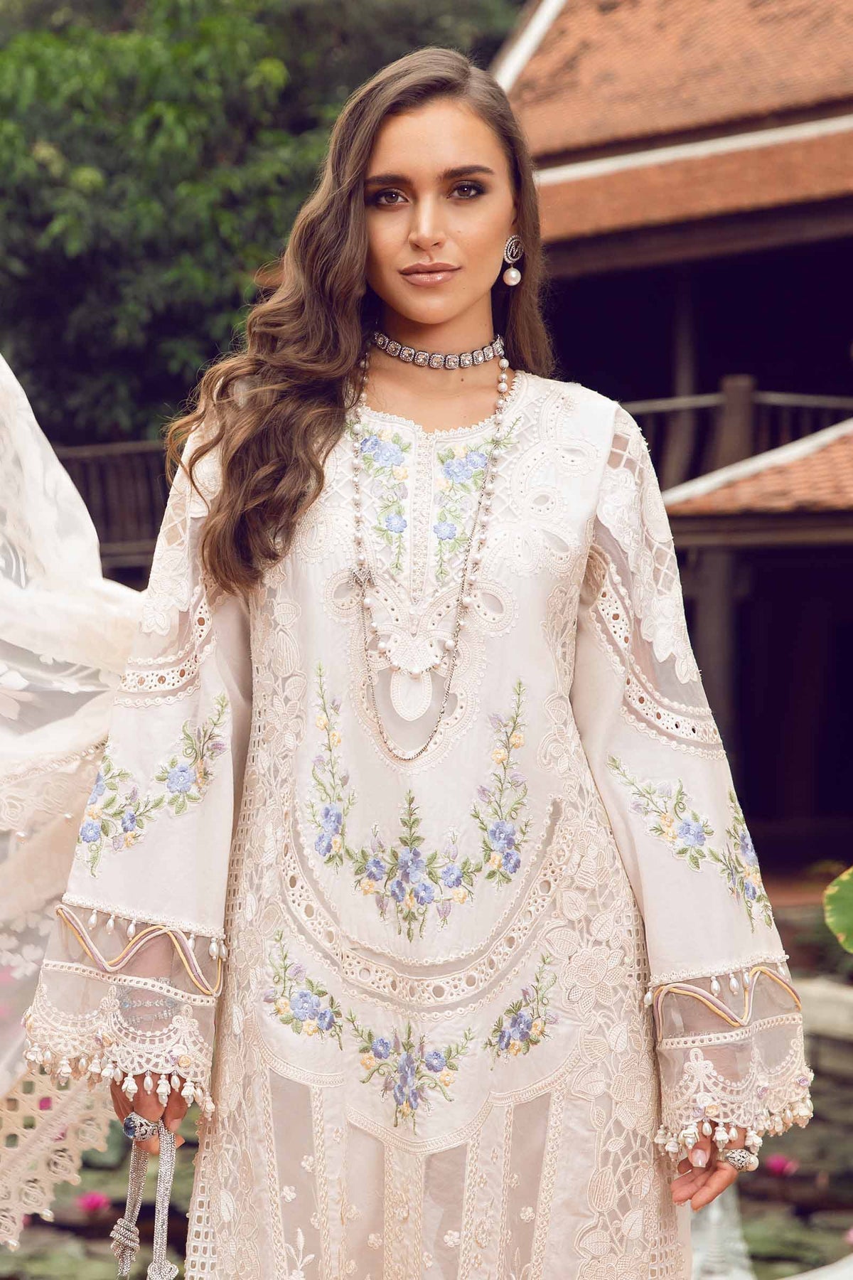 MARIA.B-3 Piece stitched Suit | EID LAWN-24-04