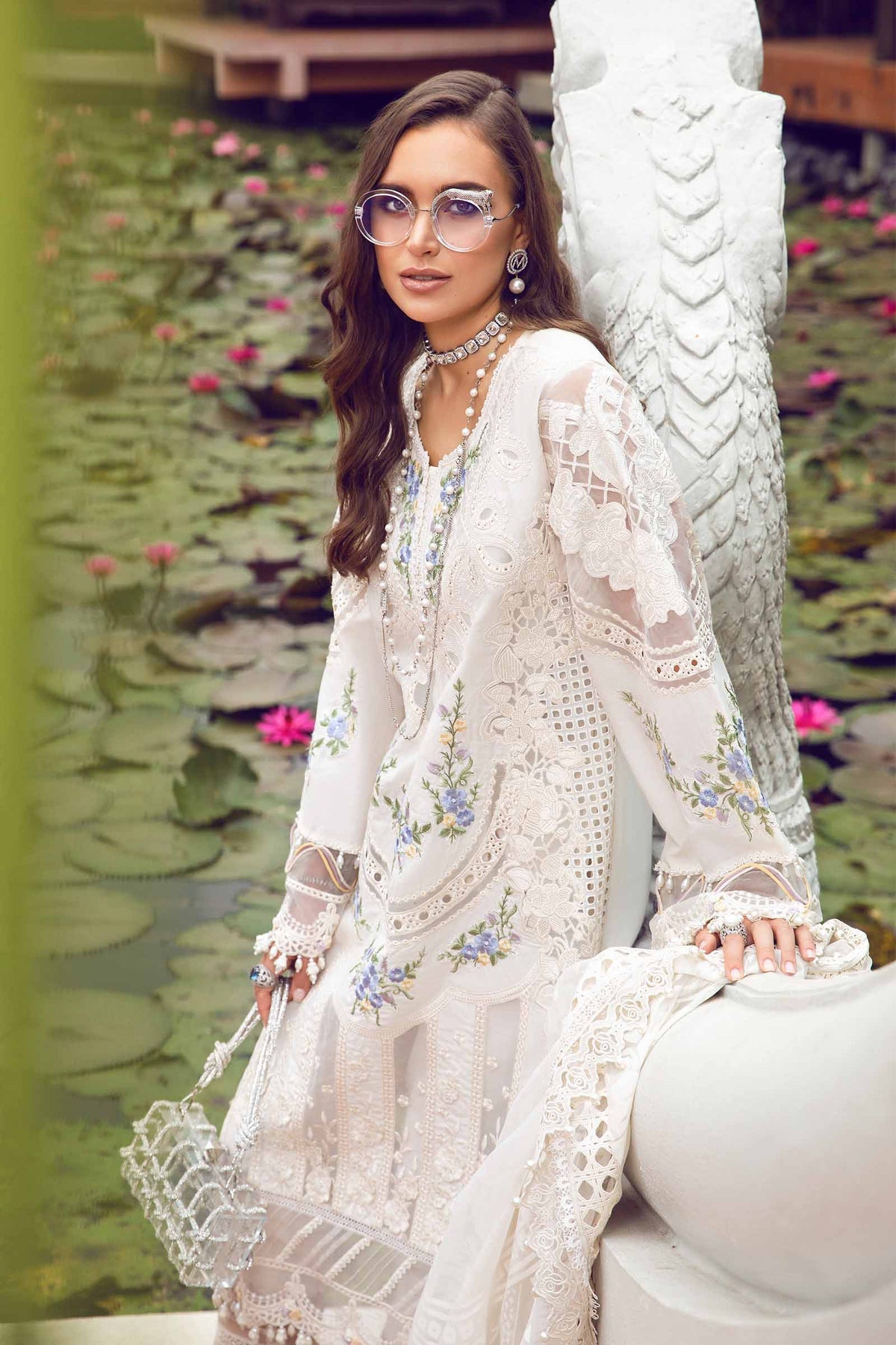 MARIA.B-3 Piece stitched Suit | EID LAWN-24-04