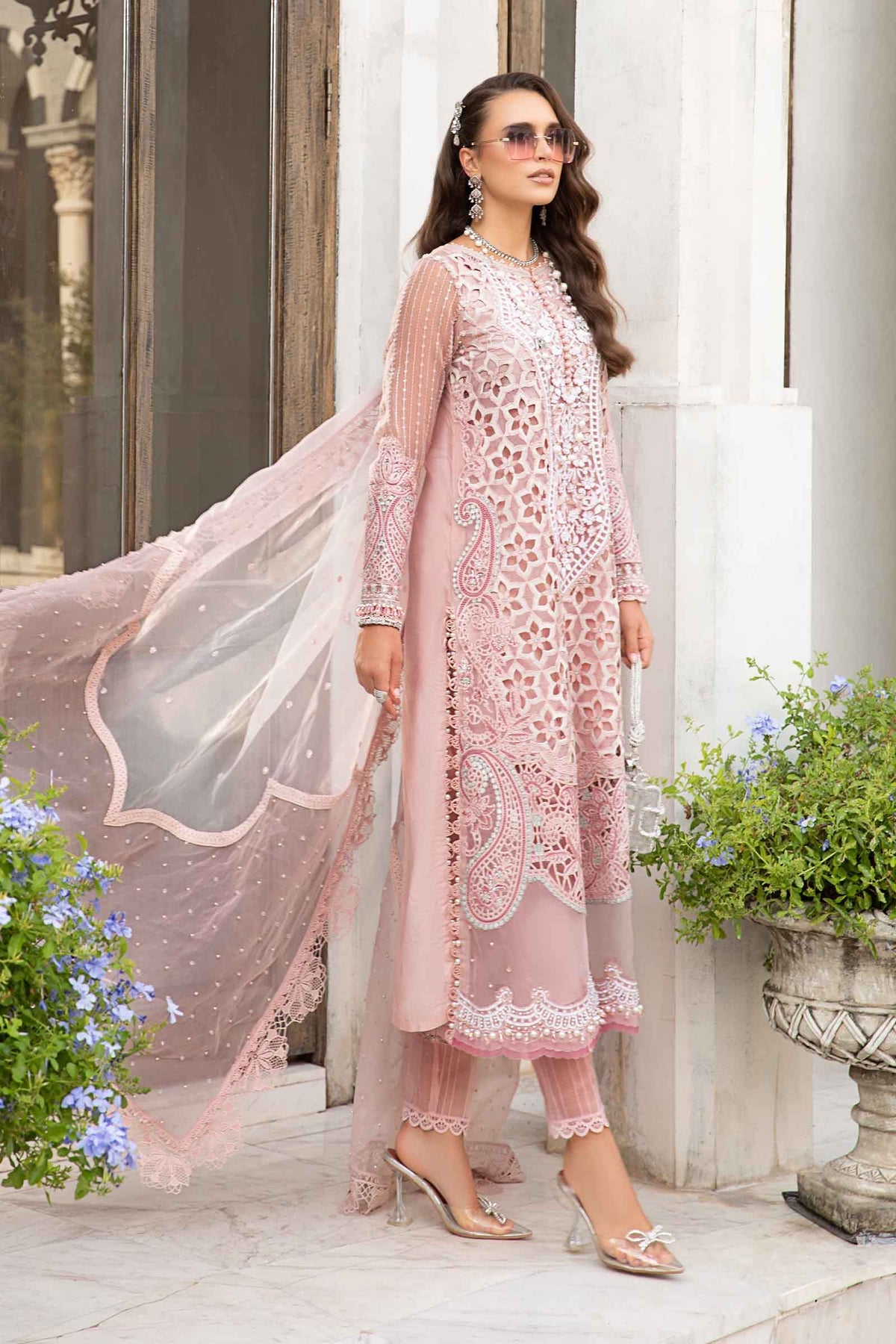 MARIA.B-3 Piece stitched Suit | EID LAWN-24-06