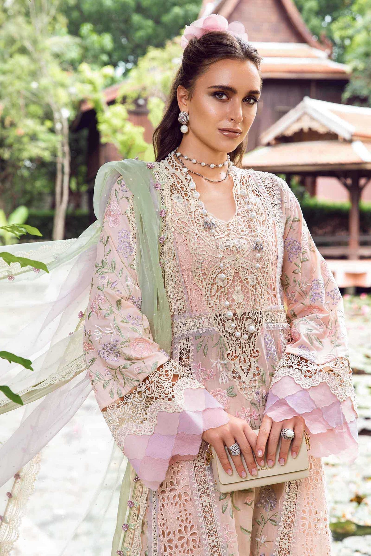 MARIA.B-3 Piece stitched Suit | EID LAWN-24-07