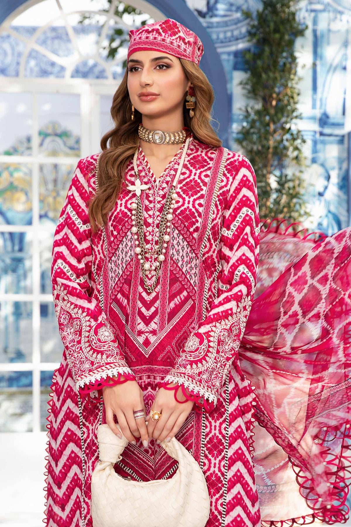 Maria.B 3 Piece Printed Suit | MPT-2208-A