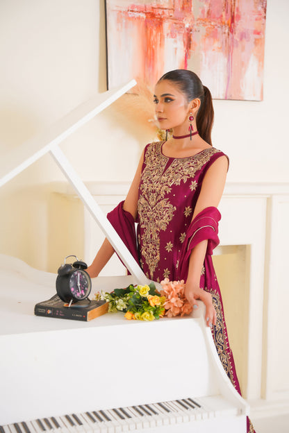 MAHNOOR NEW SILK COLLECTION VOL-VI-MNC-4318