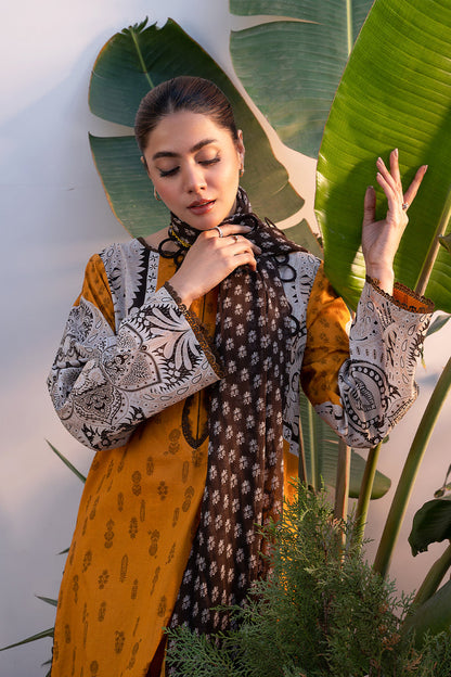 CHARIZMA C-PRINTS-3PC Lawn Shirt with Chiffon Dupatta and Trouser CP4-18