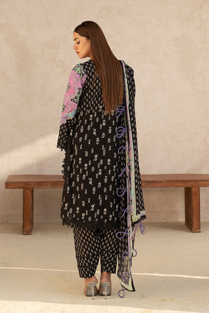 CHARIZMA C-PRINTS-3PC Lawn Shirt with Chiffon Dupatta and Trouser CP4-16