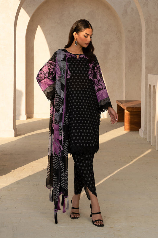 CHARIZMA C-PRINTS 3-PC Lawn Shirt with Chiffon Dupatta and Trouser CP4-10