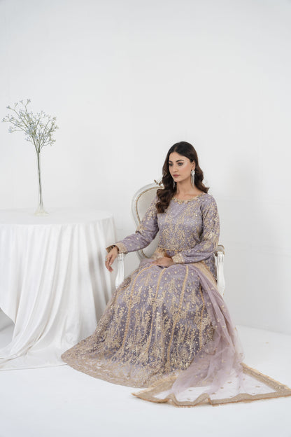 MAHNOOR SILK COLLECTION-LUXURY FORMAL-MNC-5908