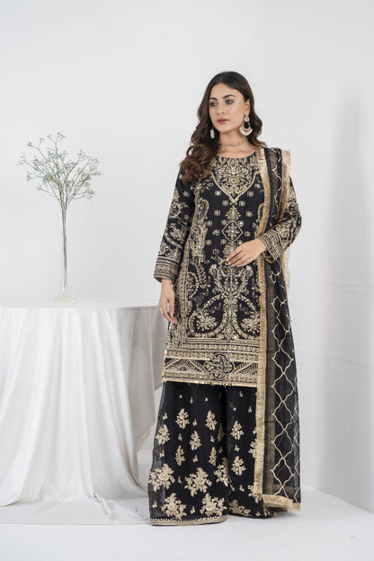 MAHNOOR COLLECTION-PARTY WEAR-MNC-2024-Sharara