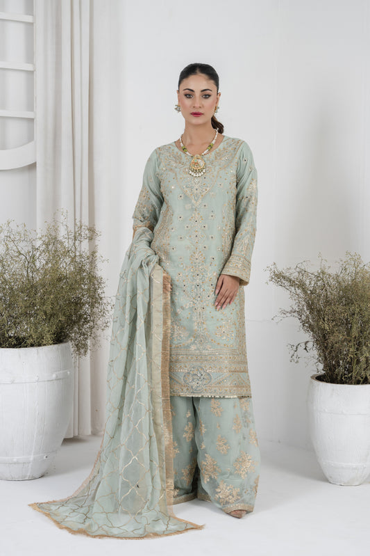 MAHNOOR COLLECTION-READY TO WEAR-MNC-SHARARA