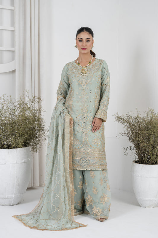 MAHNOOR SILK COLLECTION-LUXURY FORMAL-MNC-6021