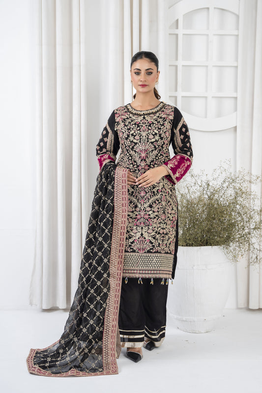 MAHNOOR SILK COLLECTION-LUXURY FORMAL-MNC-6062