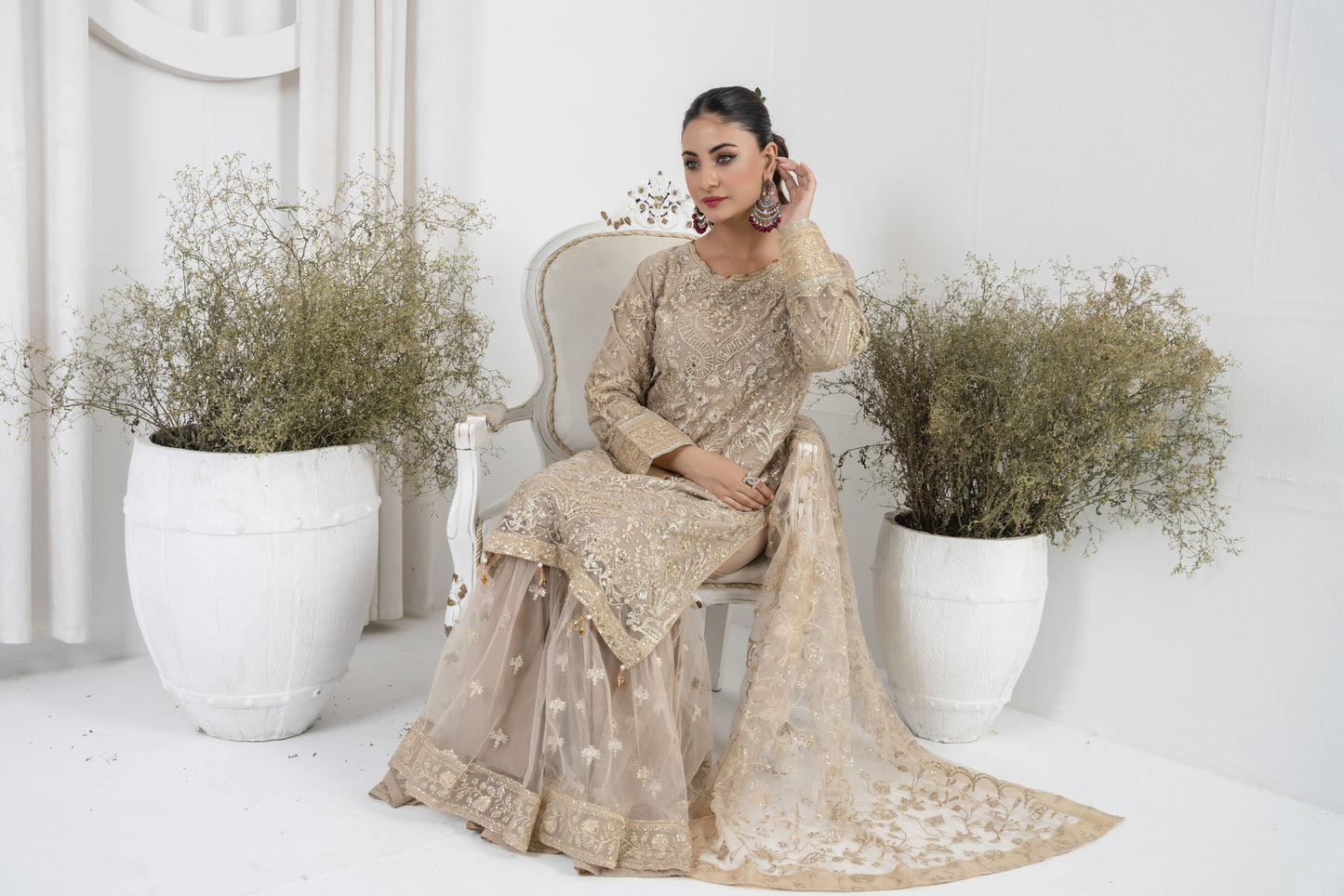 MAHNOOR COLLECTION-PARTY WEAR-MNC-2024-GHARARA