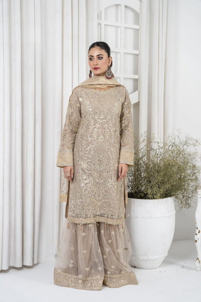 MAHNOOR COLLECTION-PARTY WEAR-MNC-2024-GHARARA