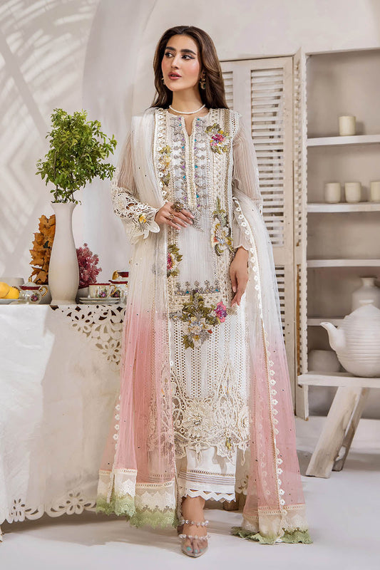 KHUDA BAKSH READY TO WEAR F-164 OFF WHITE