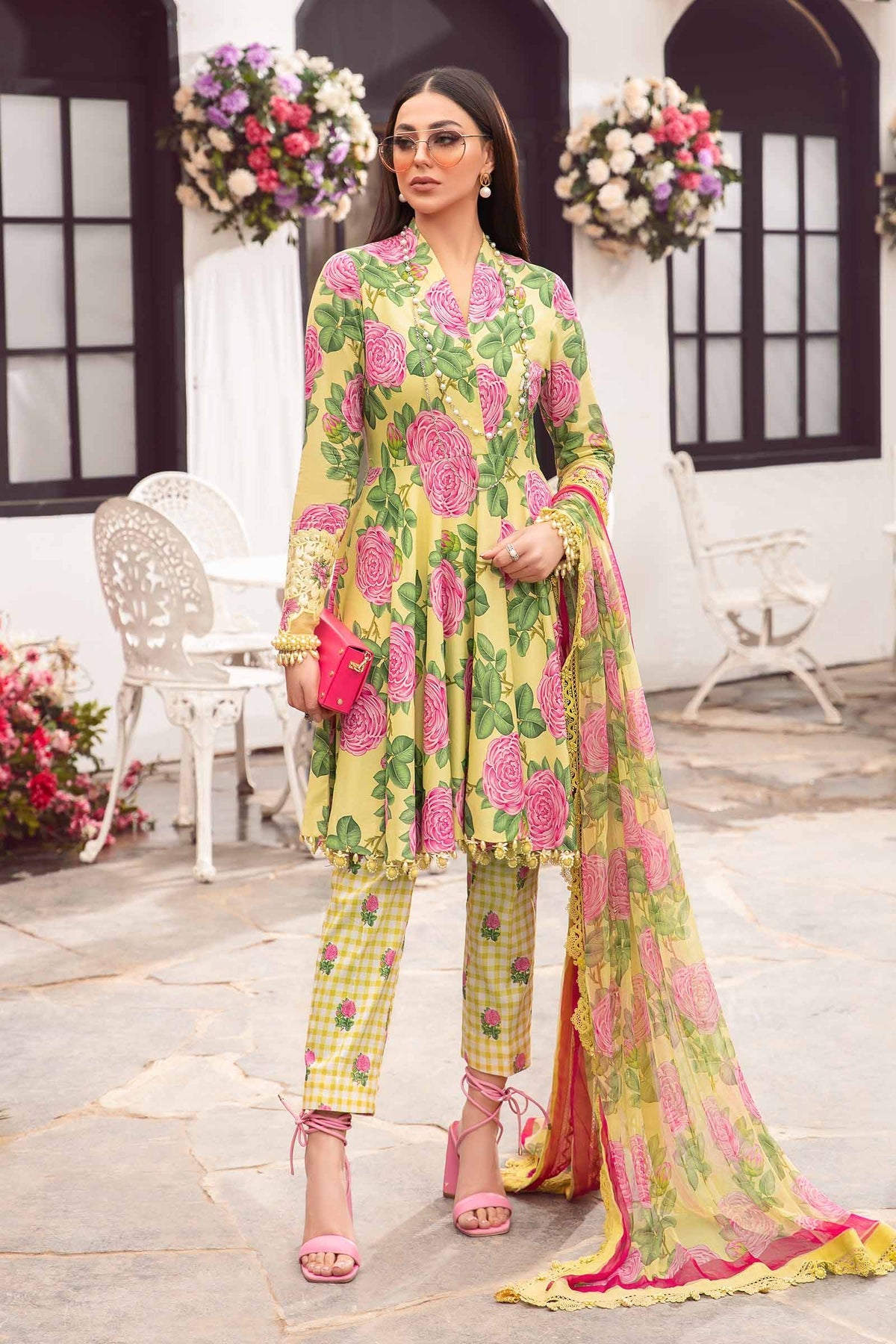 MARIA.B PRINT LAWN-MPT-2103-A