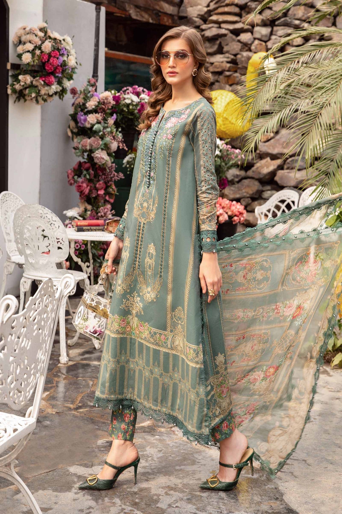 MARIA.B PRINT LAWN-MPT-2104-B